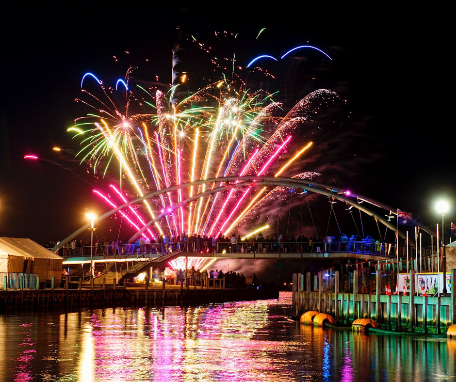 Festival Fireworks! 5 Top Spots to See the Show at The Waterfront Festival 2023